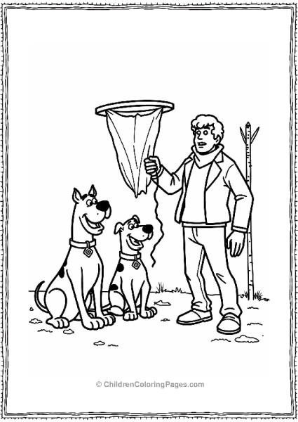 Fred Setting A Trap For The Ghost Free PDF Printable