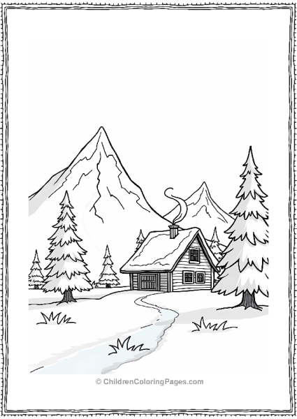 Frozen Frozen Disney Winter Landscape Free PDF Printable