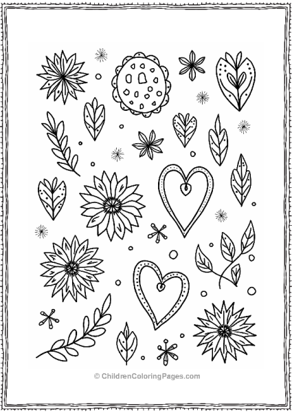 Frozen Frozen Nordic Patterns For Kids Coloring Free PDF Printable