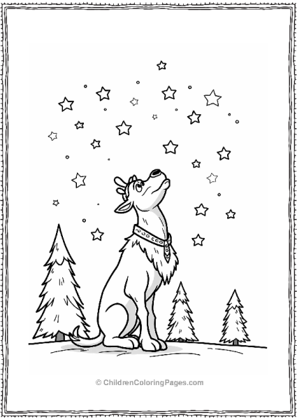 Frozen Kristoff Singing Under The Stars Free PDF Printable