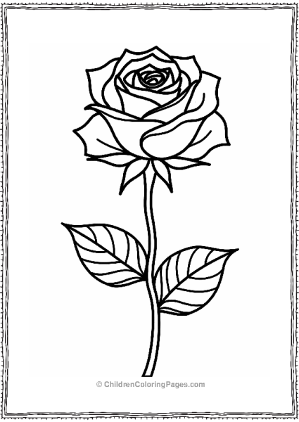 Geometric Rose Shapes Coloring Page Free PDF Printable