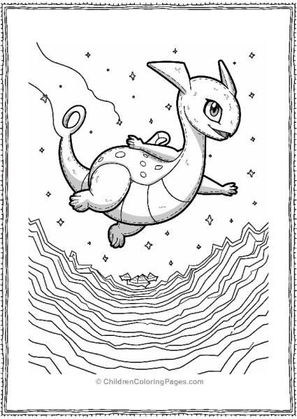 Giratina In The Distortion World Free PDF Printable