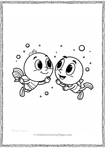 Cartoon Network Gumball And Darwin Underwater Adventure Free PDF Printable