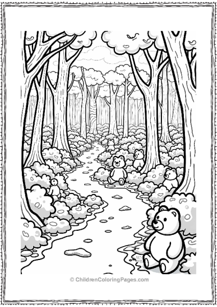 Gummy Bear Forest Adventure Free PDF Printable