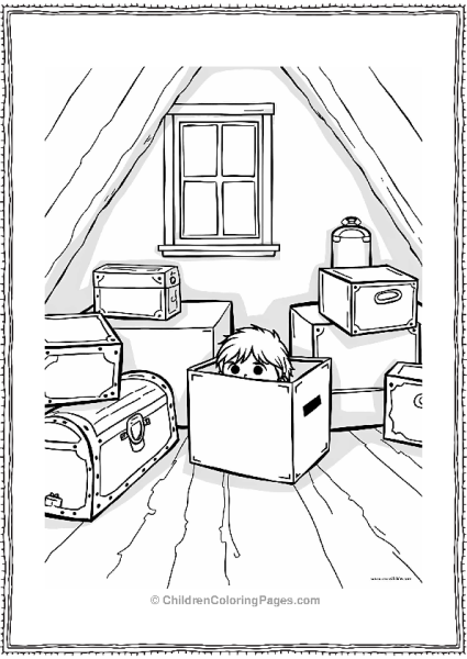 Home Alone Attic Hideout Free PDF Printable