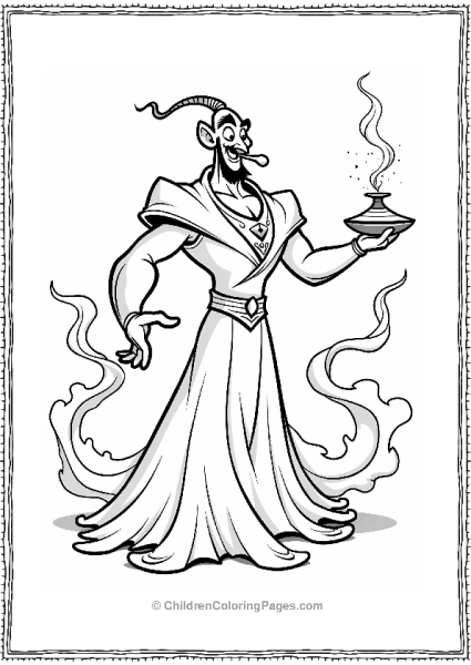 Jafar’s Genie Transformation Free PDF Printable