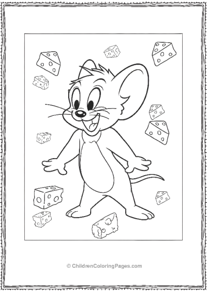 Jerry With Cheese Free PDF Printable