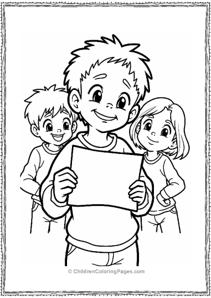 Cartoon Kevin’s Sneaky Plan In Home Alone Free PDF Printable