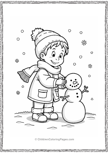 Cartoon Kevin’s Snowy Adventure In Home Alone Free PDF Printable