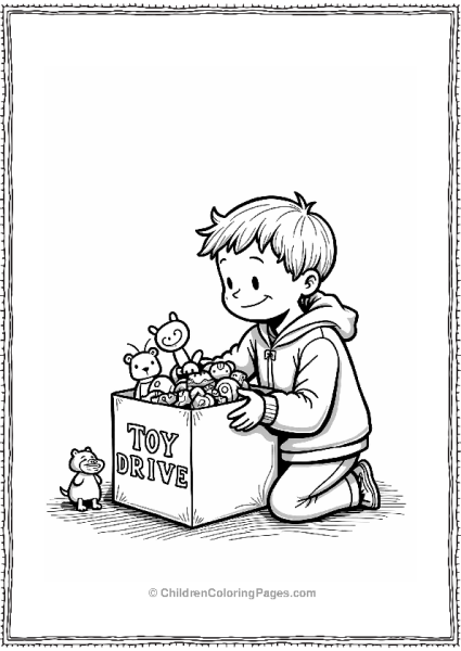 Cartoon Kevin’s Toy Drive Collection Free PDF Printable