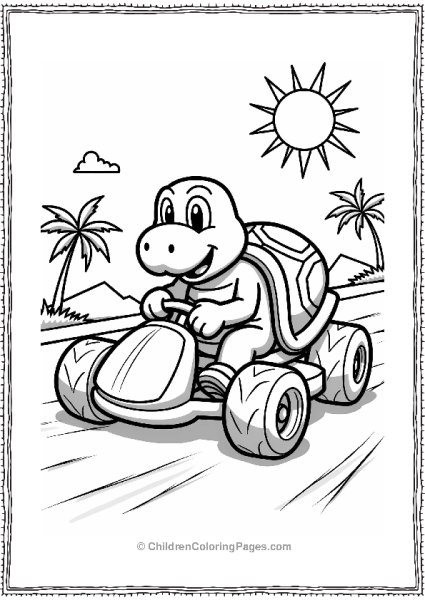 Koopa Troopa S Fun Race In The Sun Free PDF Printable