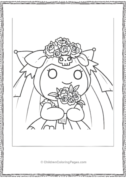 Kuromi The Bride Free PDF Printable