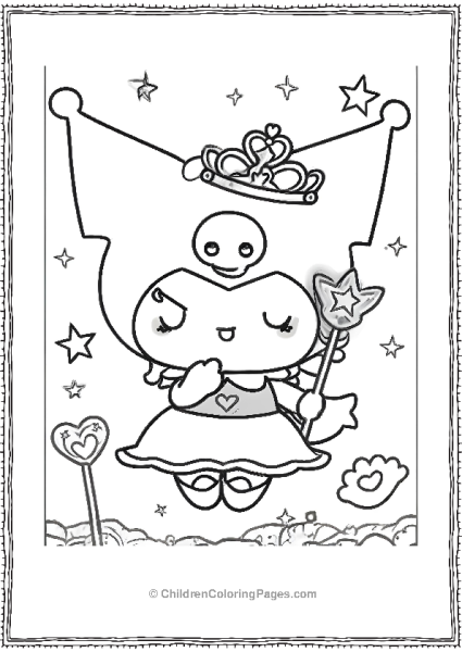 Kuromi The Magical Princess Free PDF Printable