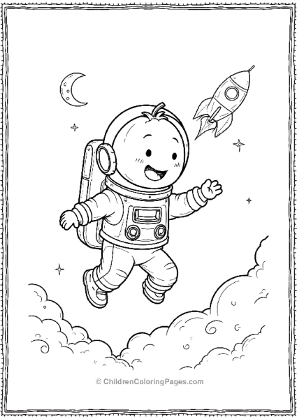 Lemon Exploring Space Free PDF Printable