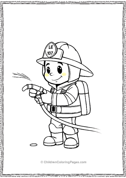 Lemon Firefighter Free PDF Printable