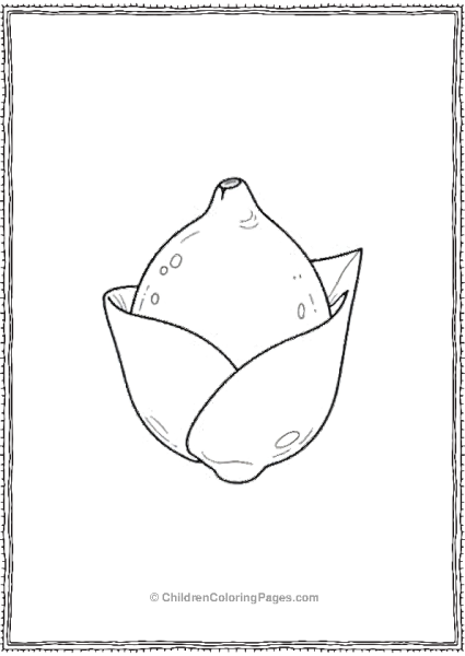 Lemon Wrapped In A Napkin Free PDF Printable