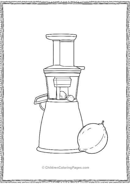 Lemonade Juicer Free PDF Printable