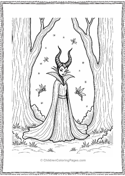 Maleficent In The Enchanted Forest Free PDF Printable