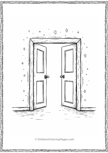 New Year Doorway To Opportunities Free PDF Printable