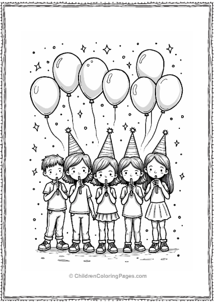 New Year’s Eve Party Celebration Free PDF Printable