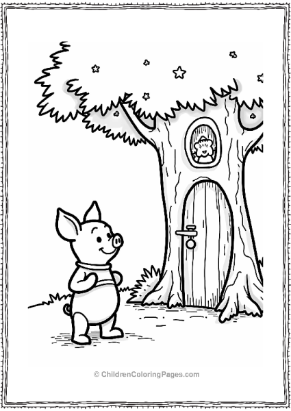 Piglet And The Magical Tree Free PDF Printable