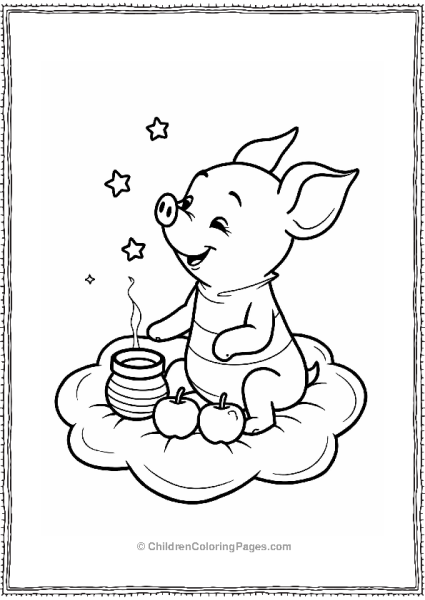 Pigle’s Cloud Picnic Under The Stars Free PDF Printable