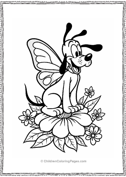 Pluto The Butterfly Free PDF Printable