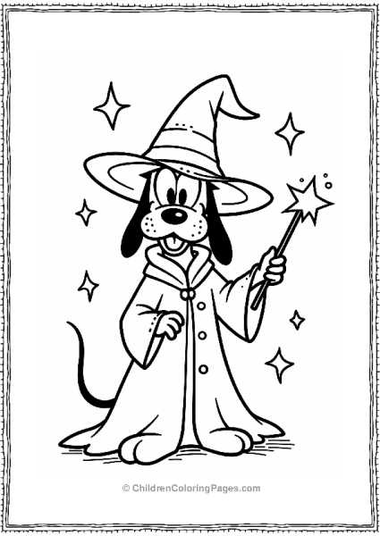 Pluto The Wizard Free PDF Printable