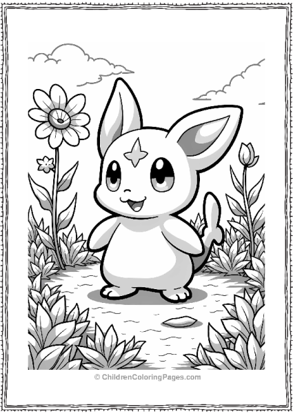 Pokemon Card Treasure Hunt In The Garden 1 Free PDF Printable