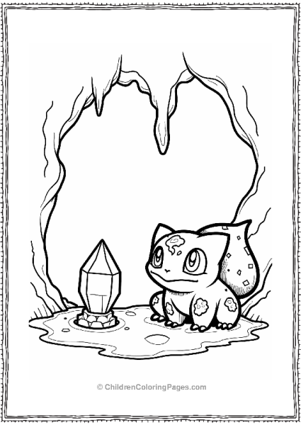 Pokémon Curious Bulbasaur By A Crystal Free PDF Printable