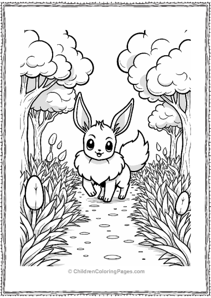 Pokémon Eevee S Adventure In A Crystal Forest Free PDF Printable