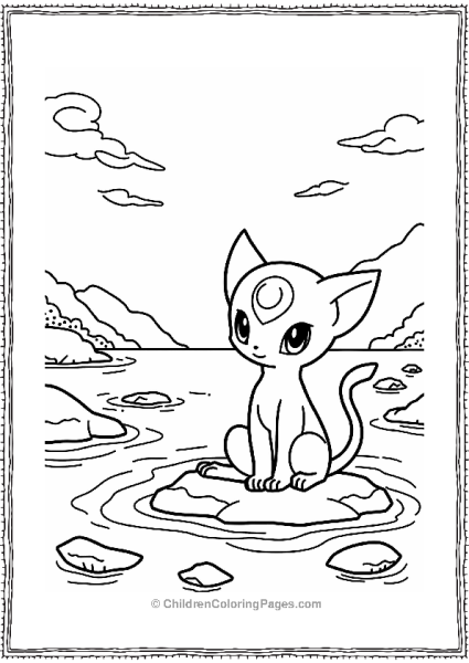 Pokémon Mewtwo S Calm Oasis Free PDF Printable