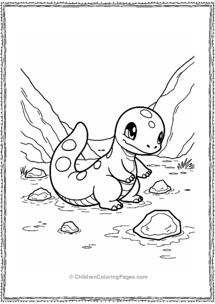 Pokémon Onix In Rocky Terrain Free PDF Printable