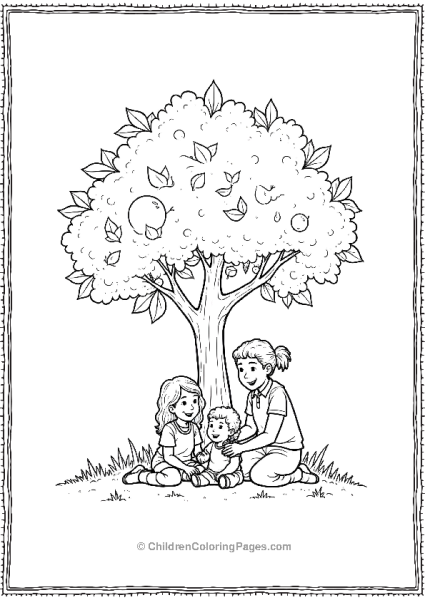 Picnic Around A Lemon Tree Free PDF Printable