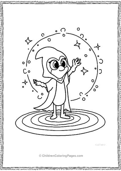 Cartoon Network Raven’s Magic Circle Spell Free PDF Printable