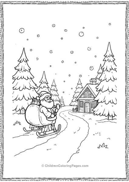 Santa’s Workshop At The North Pole Free PDF Printable