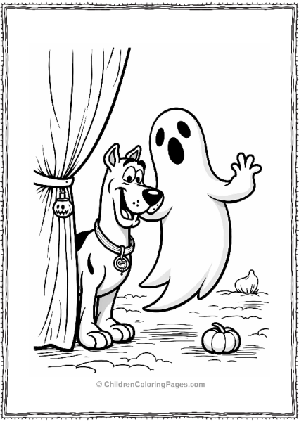 Scooby Doo And The Friendly Ghost Free PDF Printable