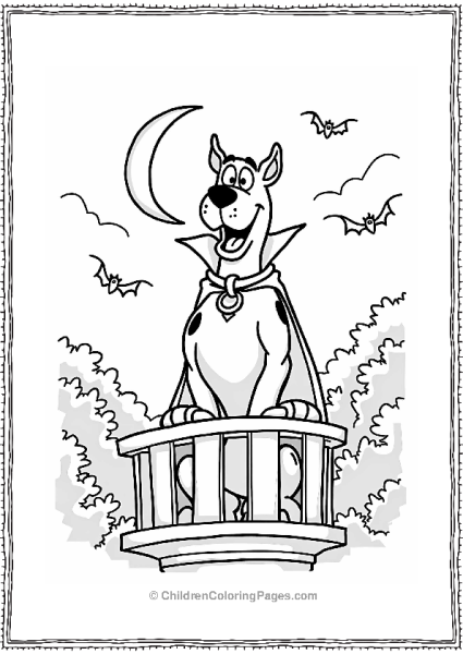 Scooby Doo And The Friendly Vampire Free PDF Printable