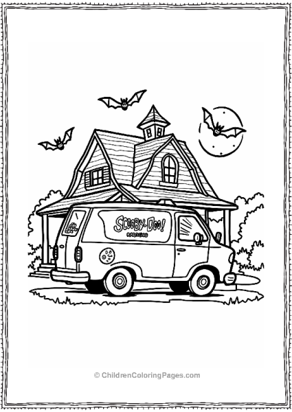 Scooby Doo And The Haunted House Free PDF Printable