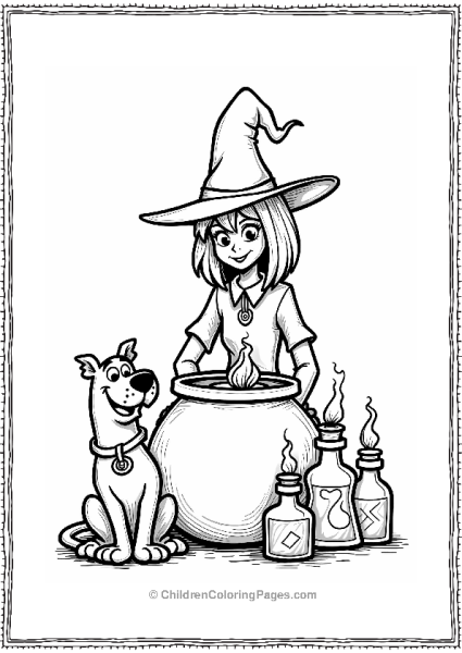 Scooby Doo And The Whimsical Witch Free PDF Printable