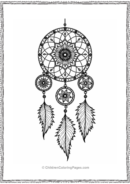 Seasonal Dreamcatcher Design Free PDF Printable