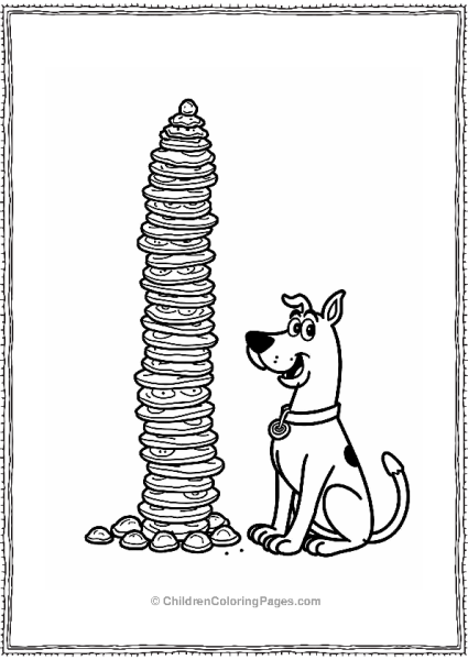 Shaggy’s Scooby Snack Tower Free PDF Printable