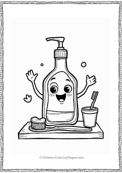 Silly Mouthwash Bottle Dance Free PDF Printable