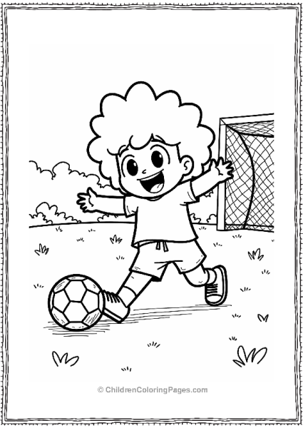 Steven Universe Soccer Scene Free PDF Printable