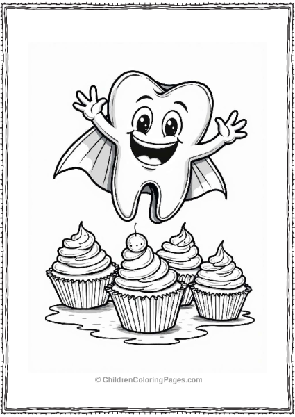 Super Tooth Escaping Sugary Snacks Free PDF Printable