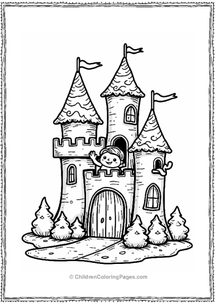 Sweet Candy Castle Free PDF Printable