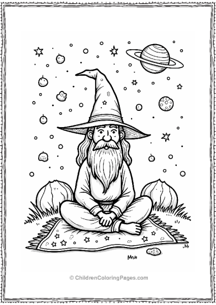 The Stargazing Wizard Free PDF Printable