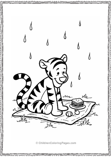 Tigger’s Rainy Day Picnic Free PDF Printable