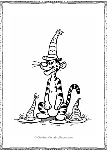 Tigger’s Wacky Hat Collection Free PDF Printable