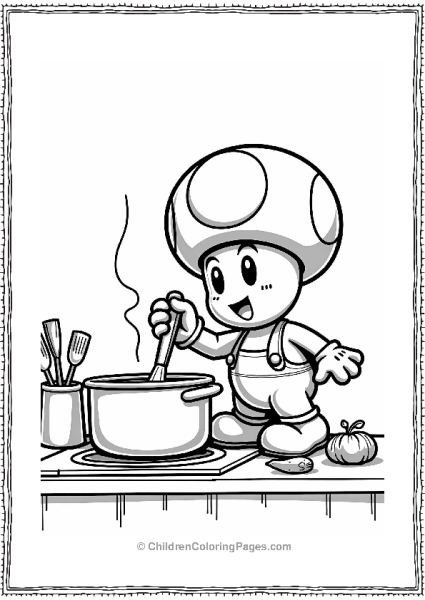 Toad The Chef In The Kitchen Free PDF Printable